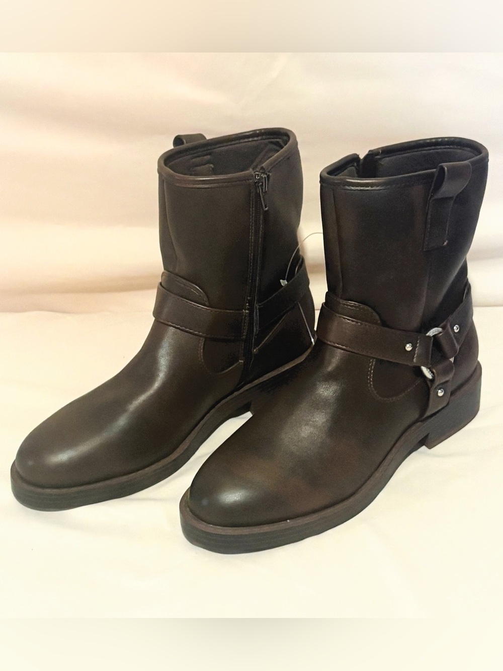 Dolce Vita Dark Brown Ankle Boots - Sz 9 nwot